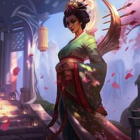 LEAGUE OF LEGENDS 英雄联盟 英雄皮肤 樱花乱舞 卡尔玛