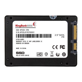 KINGBANK 金百达 KP320 SATA 固态硬盘 2TB（SATA3.0）