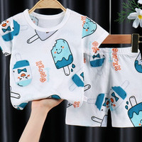 萌趣熊 儿童短袖短裤2件套