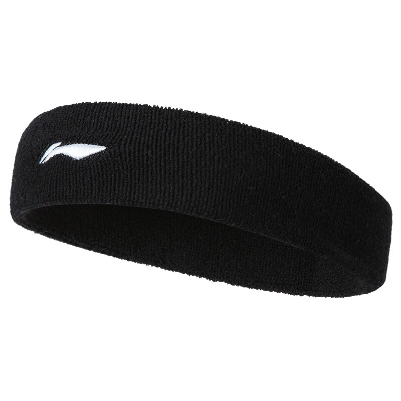 li-ning 李宁 中性运动发带 黑色