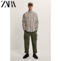 ZARA 00072461710-30 男士米色衬衫