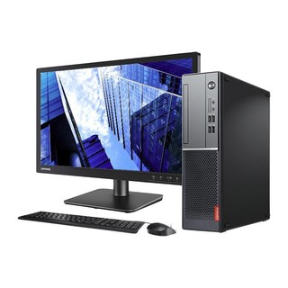 Lenovo 联想 扬天 M4000ePLUS 19.5英寸 台式机 黑色(酷睿i3-7100、核芯显卡、4GB、1TB HDD、风冷)