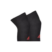 adidas 阿迪达斯 中性运动护膝 ADSU-12422RD 黑红色 L 一对