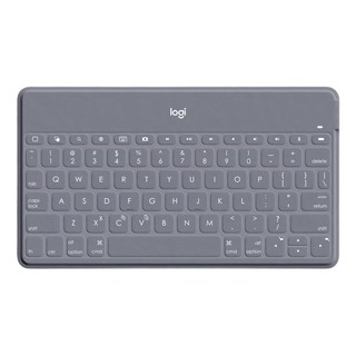 logitech 罗技 ‎KEYS-TO-GO 78键 蓝牙无线薄膜键盘 黑色 灰色