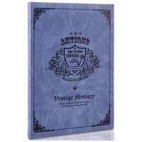 deli 得力 布朗爵士系列 3179 25K线装笔记本 深蓝 单本