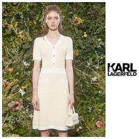 KARL LAGERFELD 卡尔·拉格斐 KLW21A6067B145 女士连衣裙