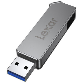 Lexar 雷克沙 D30C系列 LJDD30C128G-BNSNC USB3.1 U盘 银色 128GB USB-C/USB双口