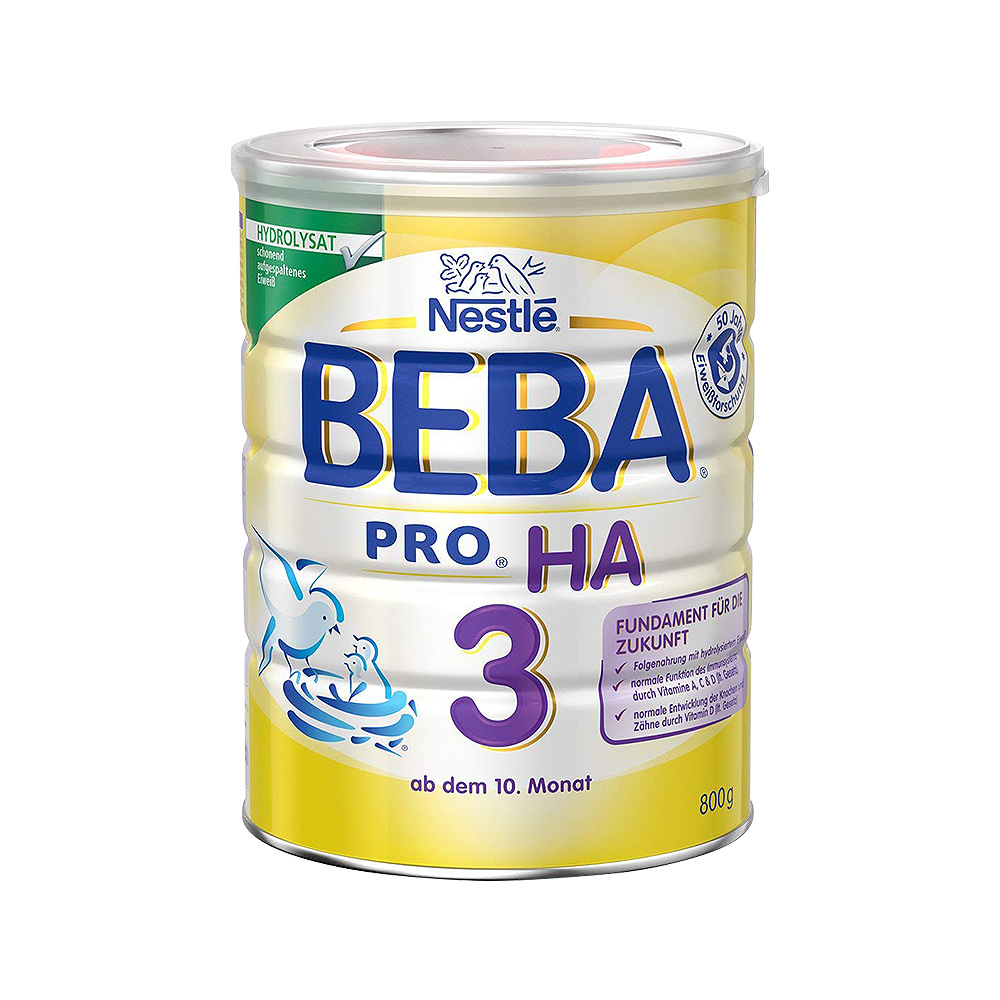 雀巢贝巴 BEBA 雀巢 PRO HA系列 婴儿特殊配方奶粉 德版