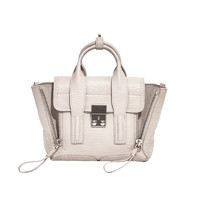 3.1 Phillip Lim PASHLI MINI SATCHEL系列 女士牛皮手提单肩包 AC00-0226SKC 米灰色