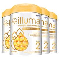 Wyeth 惠氏 A2蛋白系列 较大婴儿奶粉 港版 2段 900g*4罐