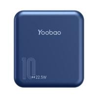 Yoobao 羽博 6024Q 移动电源 海军蓝 10000mAh Type-C 22.5W