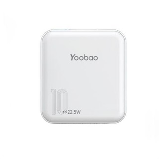 Yoobao 羽博 6024Q 移动电源 雪山白 10000mAh Type-C 22.5W