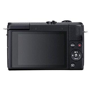 Canon 佳能 EOS M200 APS-C画幅 数码单反相机  黑色 EF-M 18-150mm F3.5 IS STM 远摄变焦镜头 单镜头套机