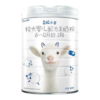 Doraler 朵拉小羊 较大婴儿羊奶粉 国行版 2段 800g*6罐