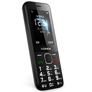 KONKA 康佳 U2 移动联通版 2G手机 黑色