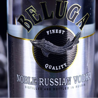 BELUGA 白鲸 俄罗斯原装进口白鲸牌贵族系列洋酒伏特加配制酒新年酒 贵族500ml