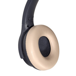 audio-technica 铁三角 ATH-S220BT 耳罩式头戴式动圈蓝牙耳机 米色