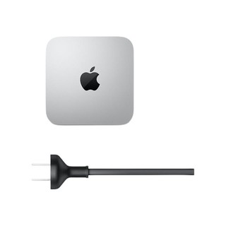 Apple 苹果 Mac mini 2020款 M1芯片版 迷你电脑主机 银色（M1、核芯显卡、16GB、256GB）