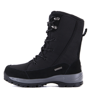 Gsou SNOW 女子户外雪地靴 黑/炭灰 40