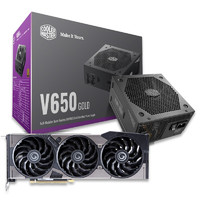 COOLER MASTER 酷冷至尊 V650 GOLD 金牌（90%）全模组ATX电源 650W +影驰 RTX 3060 大将 OC 显卡 12GB 电源套装