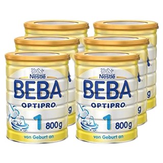 BEBA 雀巢 OPTIPRO系列 婴儿奶粉 德版 1段 800g*6罐