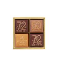 GODIVA 歌帝梵 巧克力礼盒 3口味 20g（牛奶巧克力+72%黑巧克力+50%黑巧克力）