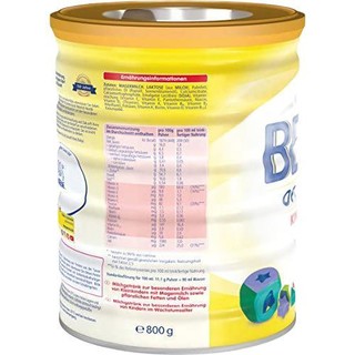 BEBA 雀巢 OPTIPRO系列 儿童奶粉 德版 2+段 800g*6罐