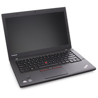 ThinkPad 思考本 T450 五代酷睿版 14.0英寸 商务本 黑色（酷睿i5-5200U、NVIDIA Geforce、4GB、192GB SSD、720P、20BVA02TCD）