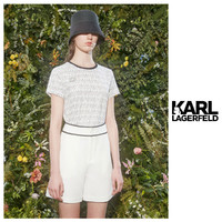 KARL LAGERFELD 卡尔·拉格斐 女士T恤 KLW21A62130101