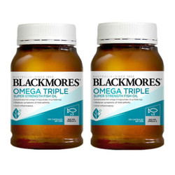 BLACKMORES 澳佳宝 3倍高浓缩深海鱼油 150粒*2瓶装