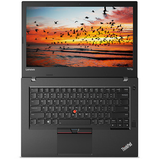 ThinkPad 思考本 T470p 14.0英寸 商务本 黑色(酷睿i7-7700HQ、940MX、8GB、1TB HDD、1080P）