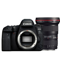 Canon 佳能 EOS 6D Mark II 全画幅 数码单反相机 黑色 EF 16-35mm F2.8 III USM 变焦镜头 单镜头套机