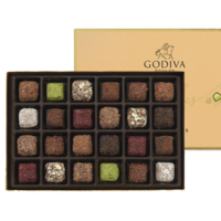 GODIVA 歌帝梵 松露形立方巧克力礼盒 24颗 235g