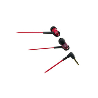 audio-technica 铁三角 ATH-CKB50 入耳式动圈耳机 红色 3.5mm