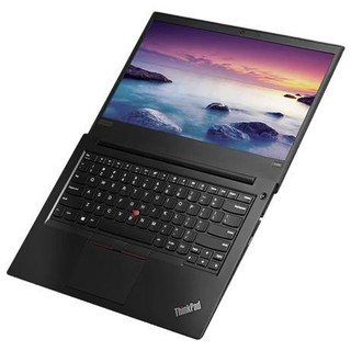 ThinkPad 思考本 E480 14英寸 轻薄本 黑色(酷睿i5-8250U、RX550、8GB、1TB SSD、1080P、20KNA003CD)