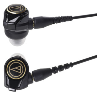 audio-technica 铁三角 ATH-CKS1100iS 入耳式有线耳机 黑色 3.5mm