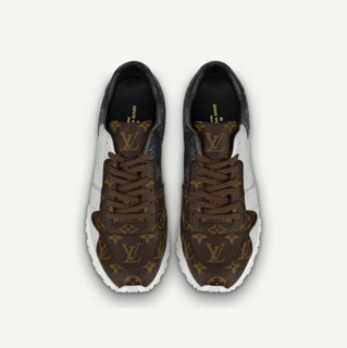 LOUIS VUITTON 路易威登 RUN AWAY系列 运动鞋 1A3N7S 棕白 6