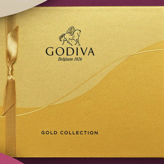 GODIVA 歌帝梵 金装巧克力礼盒 混合口味