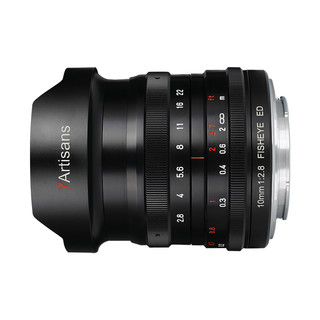 7artisans 七工匠 10mm f2.8鱼眼镜头全画幅适用于索尼R4佳能R3尼康Z L口FE口