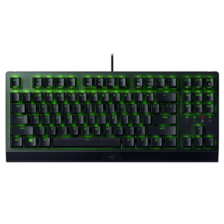 RAZER 雷蛇 X 竞技版 104键 有线机械键盘 黑色 雷蛇绿轴 RGB