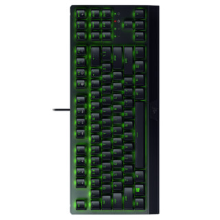 RAZER 雷蛇 X 竞技版 104键 有线机械键盘 黑色 雷蛇绿轴 RGB