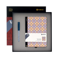 KACO 文采 钢笔 Owen Jones系列 SKY 蓝色 EF尖 博物馆联名书写套装