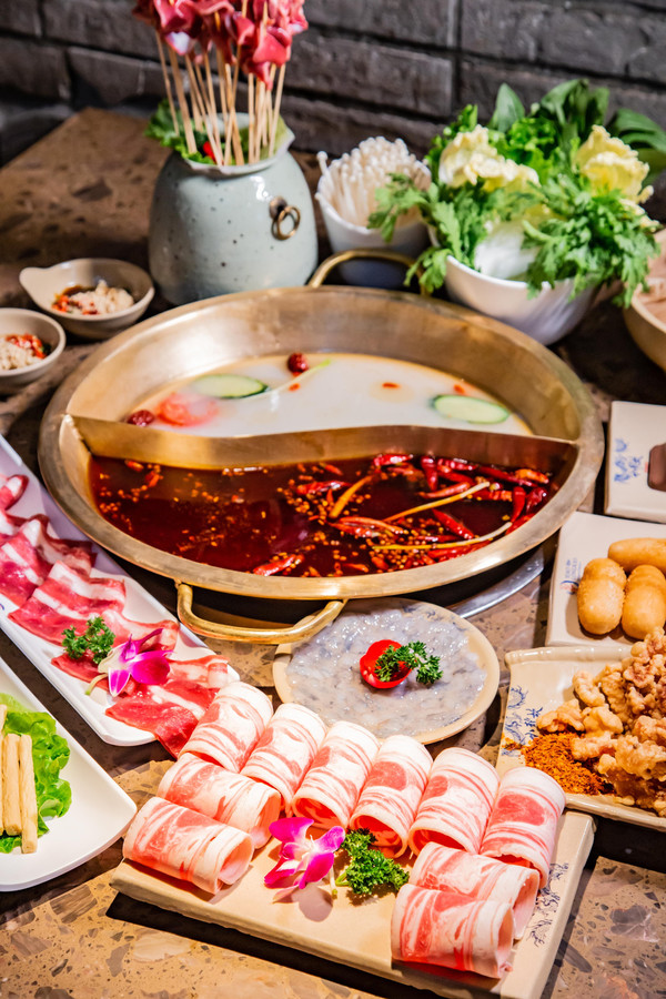 杭州小龙坎火锅7店通用34人午晚餐