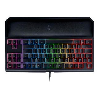 RAZER 雷蛇 Chroma V2 锦标赛版 87键 有线机械键盘 黑色 雷蛇黄轴 混光