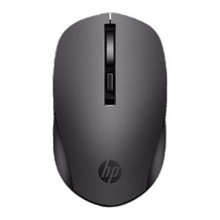 HP 惠普 S1000 Plus 2.4G无线鼠标 1600DPI 黑色