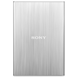 SONY 索尼 超薄系列 HD-SL1 2.5英寸Micro-B移动机械硬盘 1TB USB 3.0 银色