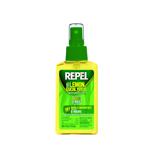 Repel 户外驱蚊液喷雾 100野外丛林钓鱼防蚊喷雾避蚊胺DEET98%/40%可选 不含DEET柠檬桉叶油驱蚊液118ml三岁以上可用