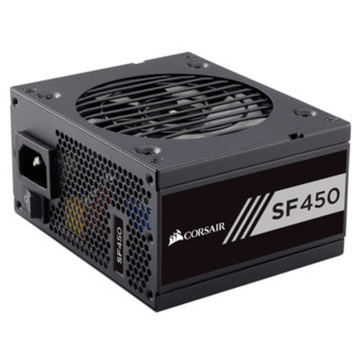 USCORSAIR 美商海盗船 SF450 白金版 白金牌（92%）全模组SFX电源 450W