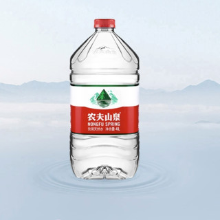 NONGFU SPRING 农夫山泉 饮用天然水 4L*6桶