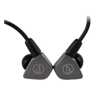 audio-technica 铁三角 ATH-LS70is 入耳式挂耳式动圈有线耳机 灰色 3.5mm